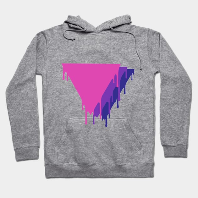 Bisexual Pride Hoodie by Blame_the_Artist